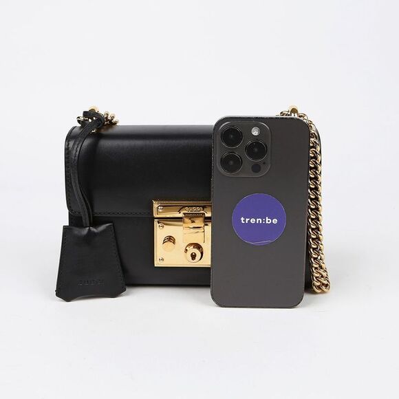 Padlock Small Chain Shoulder Crossbody Bag - Picture 8 of 10